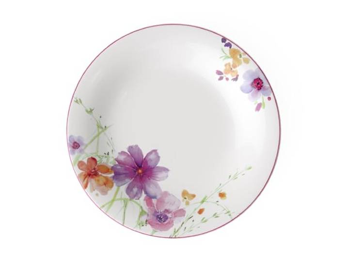 Villeroy & Boch - Mariefleur Frühstücksteller 21,5 cm Bunt Spülmaschinenfest, Mikrowellensicher, Kleiner Teller, Salatteller, Kuchenteller, Blümchengeschirr, Premium Porzellan