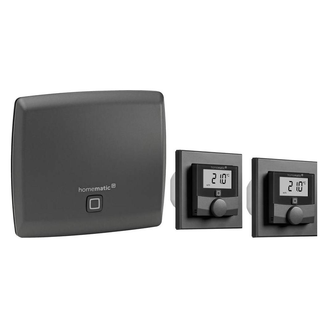 EQ-3 Funk Starter Kit smarte Fussbodenheizung für 2 räume (3308151+2924169)
