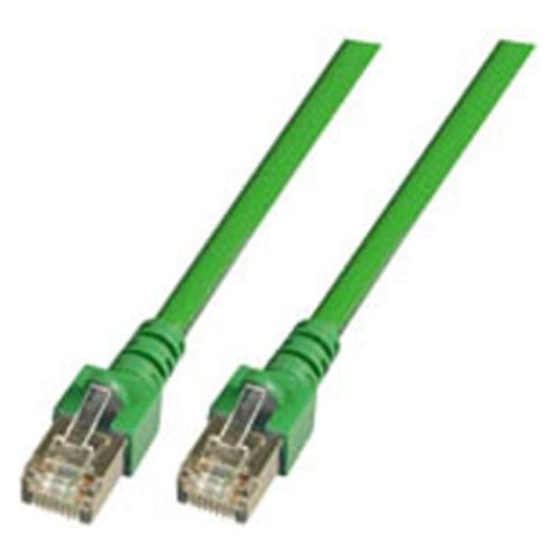 Goobay CAT 5e Patchkabel, F/UTP, Grün, 5 m (FTP, CAT5e, 5 m) (50183)