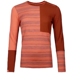 Ortovox 185 Rock N Wool Long Sleeve Damen Coral- Gr. S