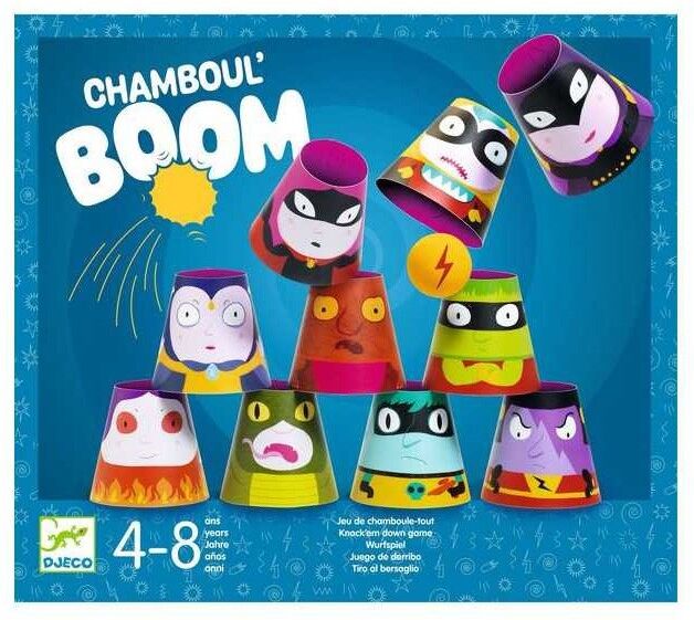 Jeu de Chamboule-tout : Chamboul Boom - Djeco