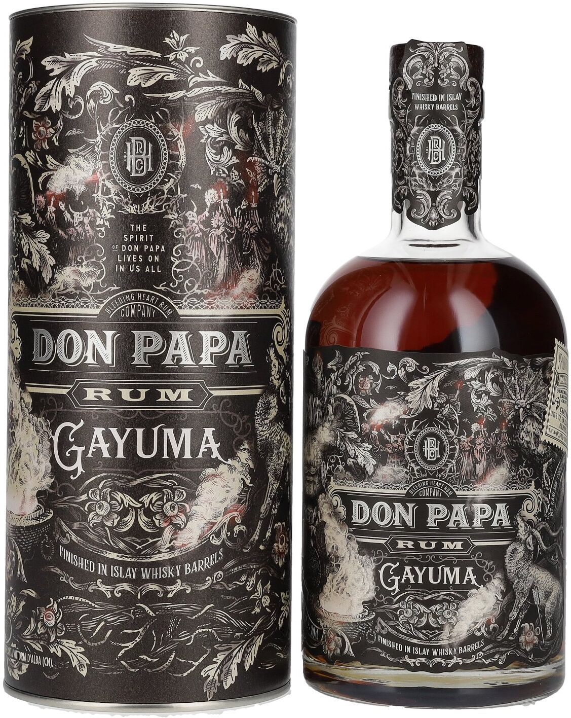 Don Papa GAYUMA Rum 40% Vol. 0,7l in Geschenkbox