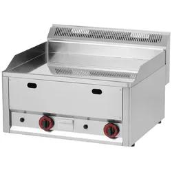 A&S polarny Gas-Griddleplatte Tischgerät Grillplatte Bratplatte aus Chrom 660x600x290mm 8kW