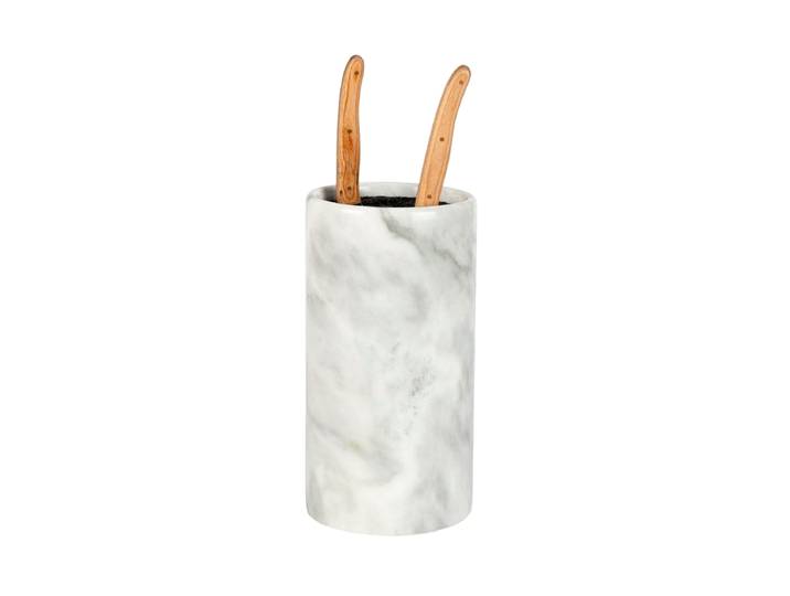 Messerblock „Sinus“ aus Marmor Weiss Andrea House