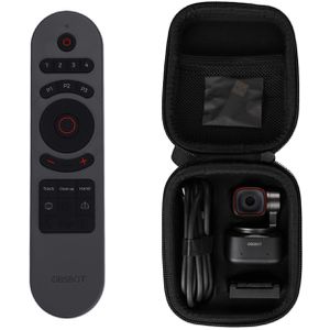 Obsbot Tiny 2 Remote Combo Konferenzkamera, mit Mikrofon und Fernbedienung, 4K, Blickwinkel: 85,5°