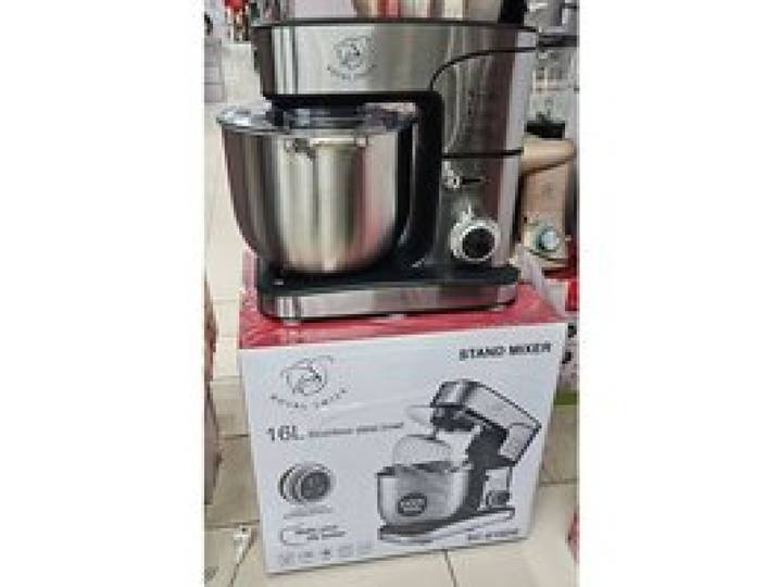 Pétrin - ROYAL SWISS - 16 L - 2800 W - Robot de Pétrissage Professionnel - Ergonomique