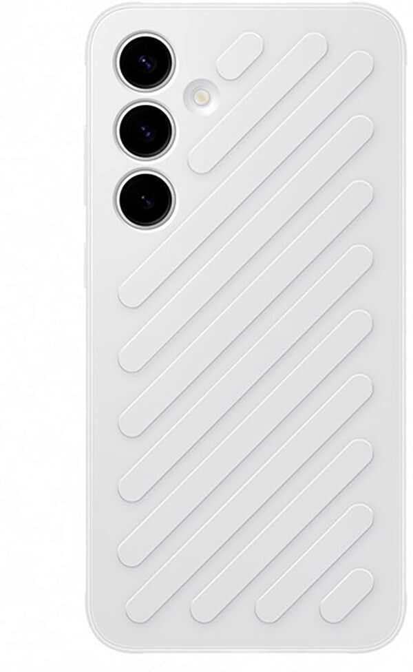 Original Samsung Galaxy S24+ (Plus) Shield Bagside Cover - Lysegrå (GP-FPS926SACJW)