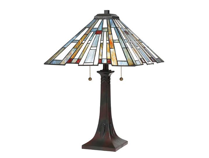 Lampe à poser Maybeck Ø 41cm Marron/Marron Matériau : Verre, Métal Surface en métal : Laqué Type de métal : Acier Type de verre : Verre coloré