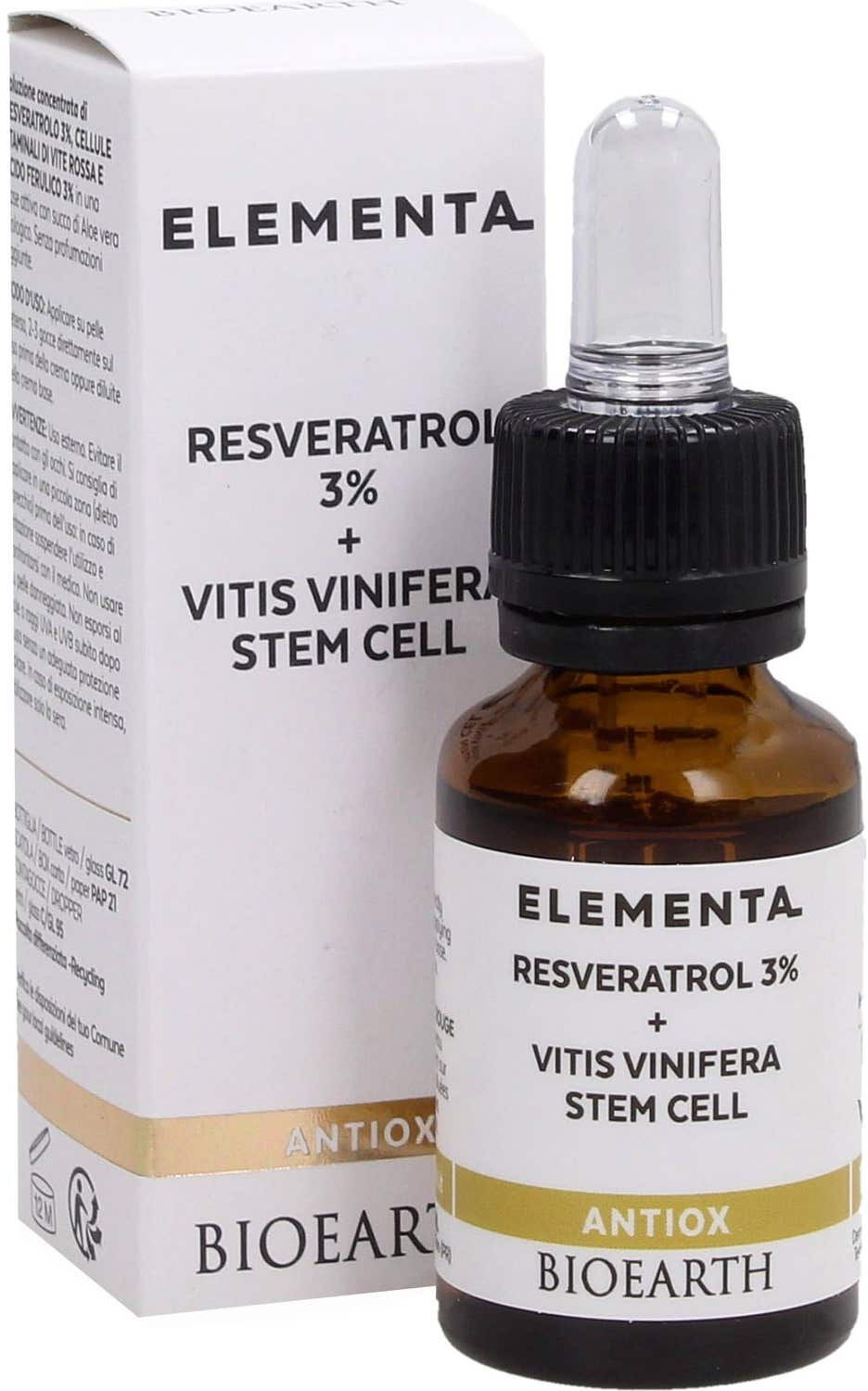Bioearth Elemental Resveratol + Vitis Vinifera Antiox gotas 15 ml