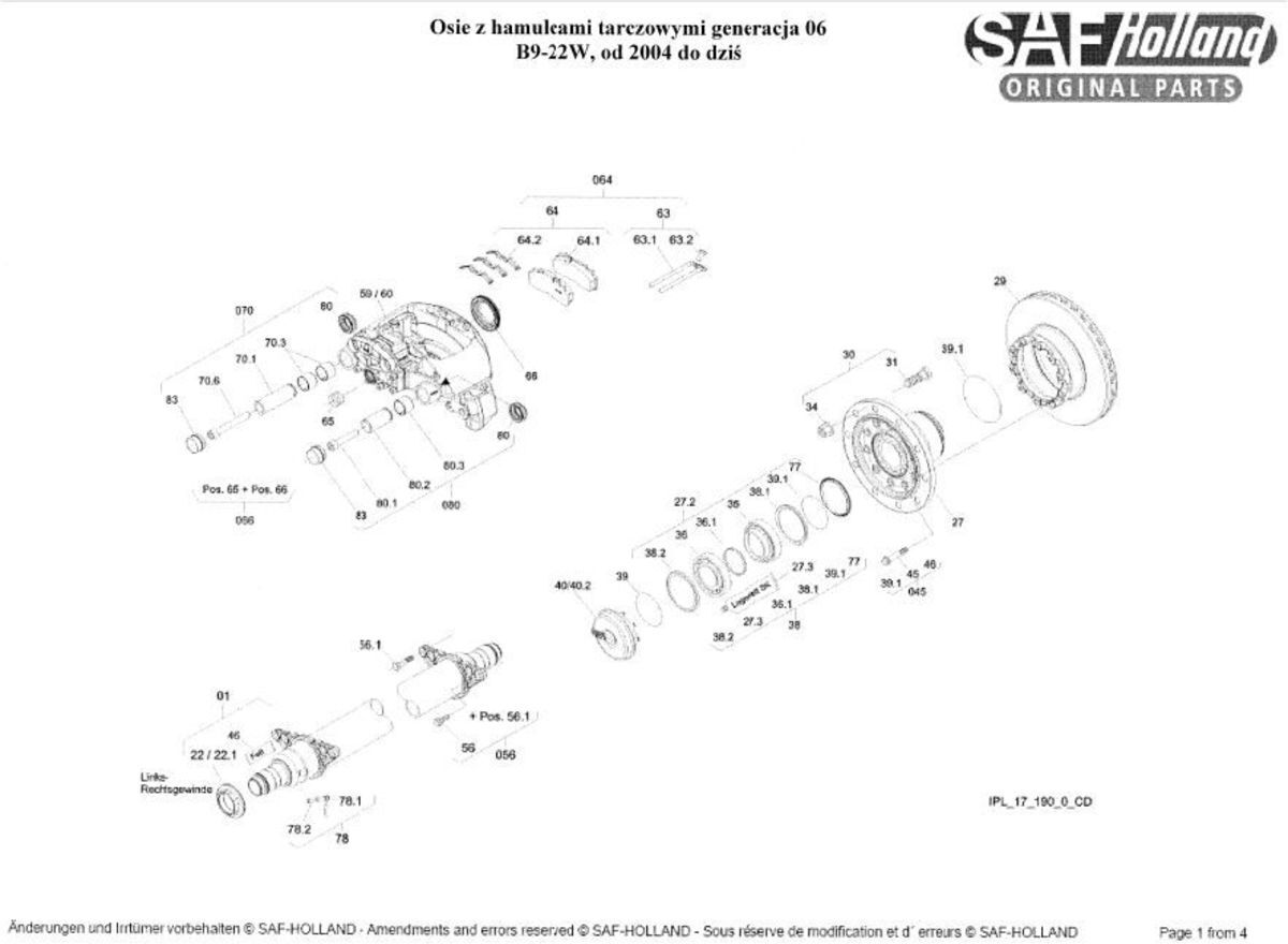 Saf Parti di montaggio della molla 3 434 3660 00