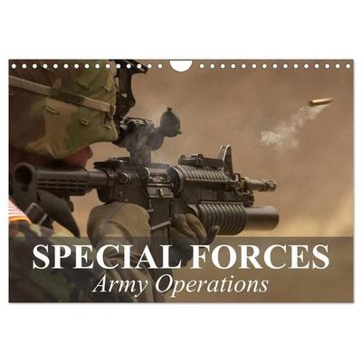 Special Forces Army Operations (Wall Calendar 2027 DIN A4 landscape), CALVENDO 12 Month Wall Calendar