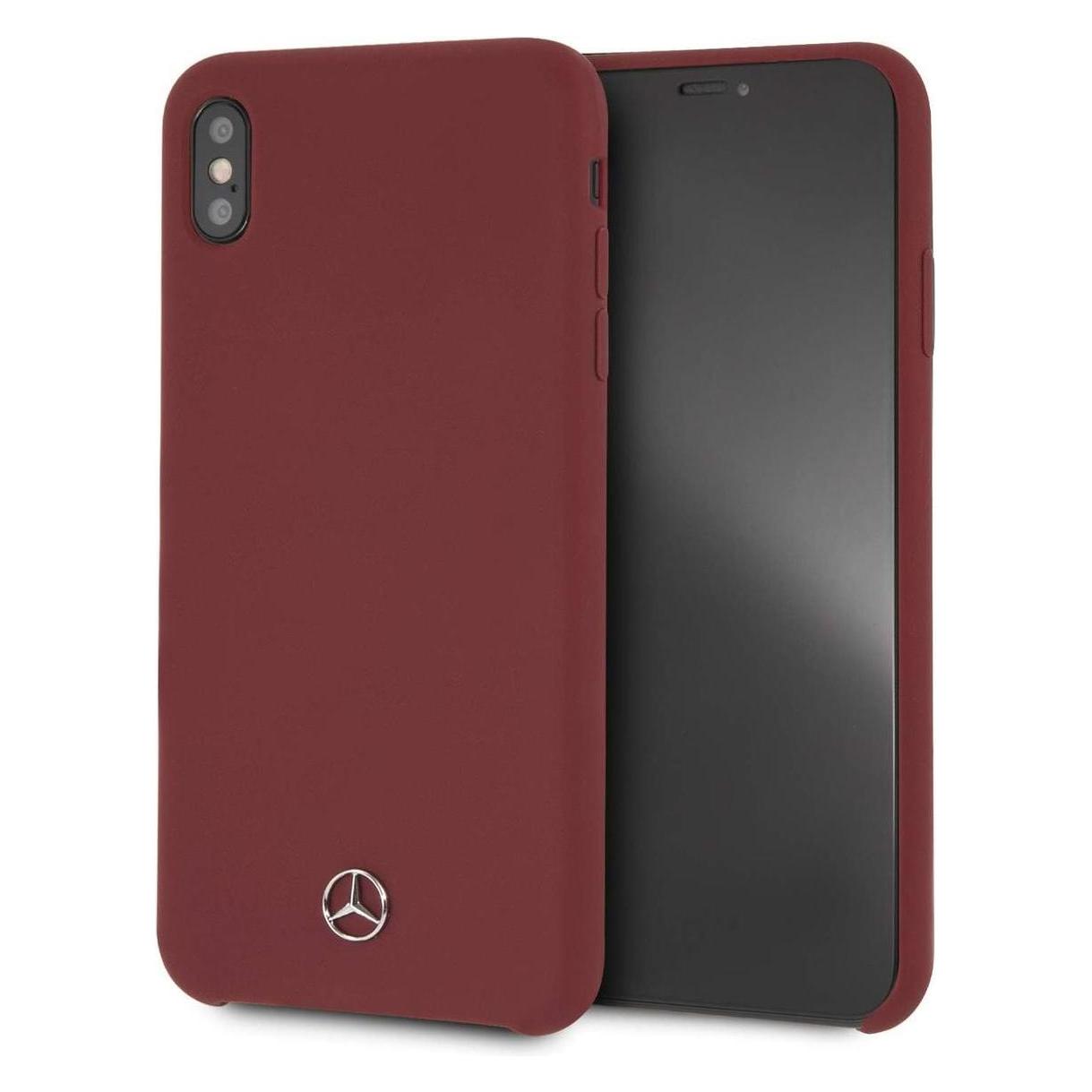 Mercedes MEHCI65SILRE iPhone Xs Max red / red solid silicone line (Apple iPhone XS Max) (Mer006812-0)