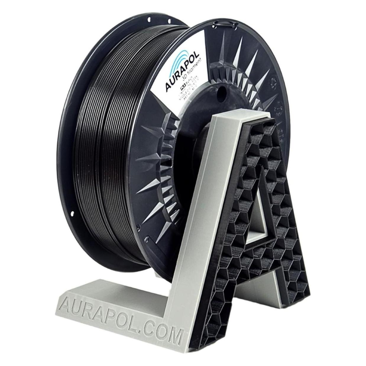Creality Filament AURAPOL PLA 1,75mm 1kg - Black) (PLA, 1000 g, 1.75 mm) (72491797)