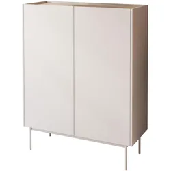 KOMMODE ESSENCE 2D KD97 Kaschmir / Eiche Linea