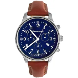 Messerschmitt ME42CH-L Flieger-Herrenuhr Chronograph Lederband