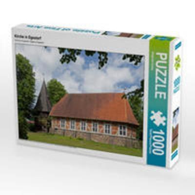 CALVENDO Puzzle Kirche in Egestorf | 1000 Teile Lege-Größe 64x48cm Foto-Puzzle für glückliche Stunden