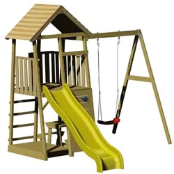 Wendi toys Spielhaus »Pelikan« braun, 270x270x280 cm
