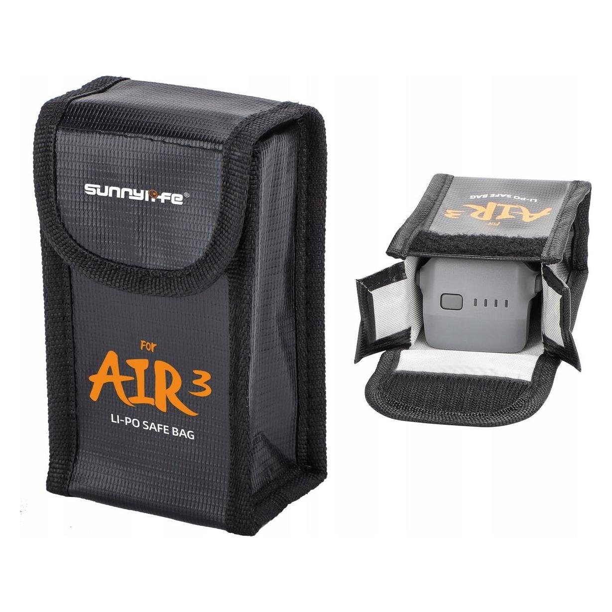 Sunnylife Etui, Hülle, Schutzhülle für 1 Akku, feuerfest, DJI Air 3 / 3s / 3 S / A3-dc597-1 (SUNNYLIFE)