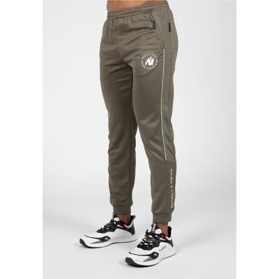 Sweathose GORILLA WEAR, Herren, Gr. XXL, US-Größen, grün, 100% Polyester, Hosen Sweathose, mit Mesh-Details für Ventilation