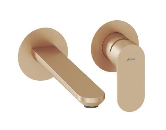 Ravak Eleganta EL 019.60RGB.O1.RB07B Unterputz-Waschtischarmatur ohne Korpus, Roségold gebürstet
