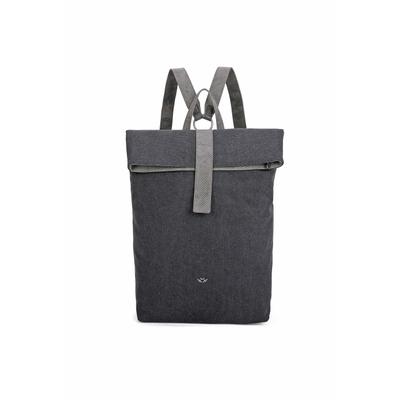Sportrucksack FRITZI AUS PREUSSEN "Izzy03", Damen, Gr. B/H/T: 18cm, schwarz, Baumwolle, Polyester, Rucksäcke, mit stufenlosvertellbaren Trägern