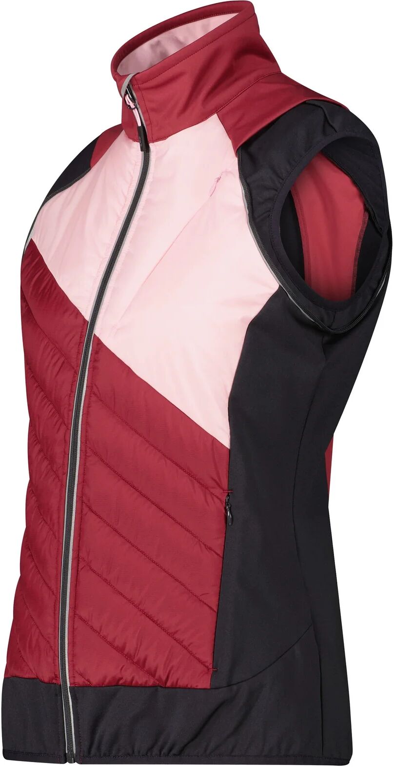 CMP Hybride Damen Jacke mit abnehmbaren Ärmeln - Gr. 48