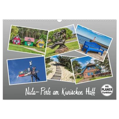 Nida - Perle am Kurischen Haff (Wandkalender 2027 DIN A3 quer), CALVENDO Monatskalender