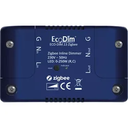 ECO-DIM.13-ZGB - Inline-Dimmer, Zigbee, 250 W, Phasenabschnitt (RC)