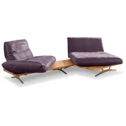 KOINOR Ecksofa Marilyn Leder Amethyst