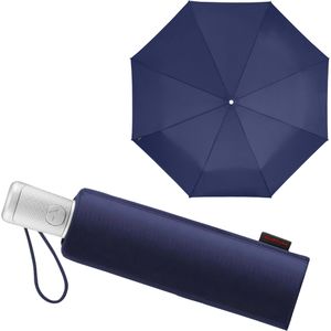 Samsonite Regenschirm Alu Drop S Safe, blau, windsicher, Auf-Zu-Automatik, Ø 98 cm, 28,5 cm, Taschenschirm