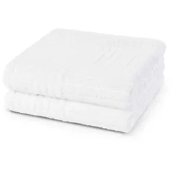 Ross Uni-Walk Handtücher Carre 4400 Handtuch 50x100 cm | weiss - weiß