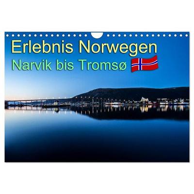 Erlebnis Norwegen: Narvik bis Tromsø (Wandkalender 2026 DIN A4 quer), CALVENDO Monatskalender