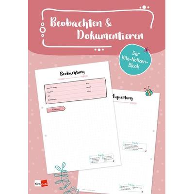 Der Kita-Notizen-Block: Beobachten & Dokumentieren