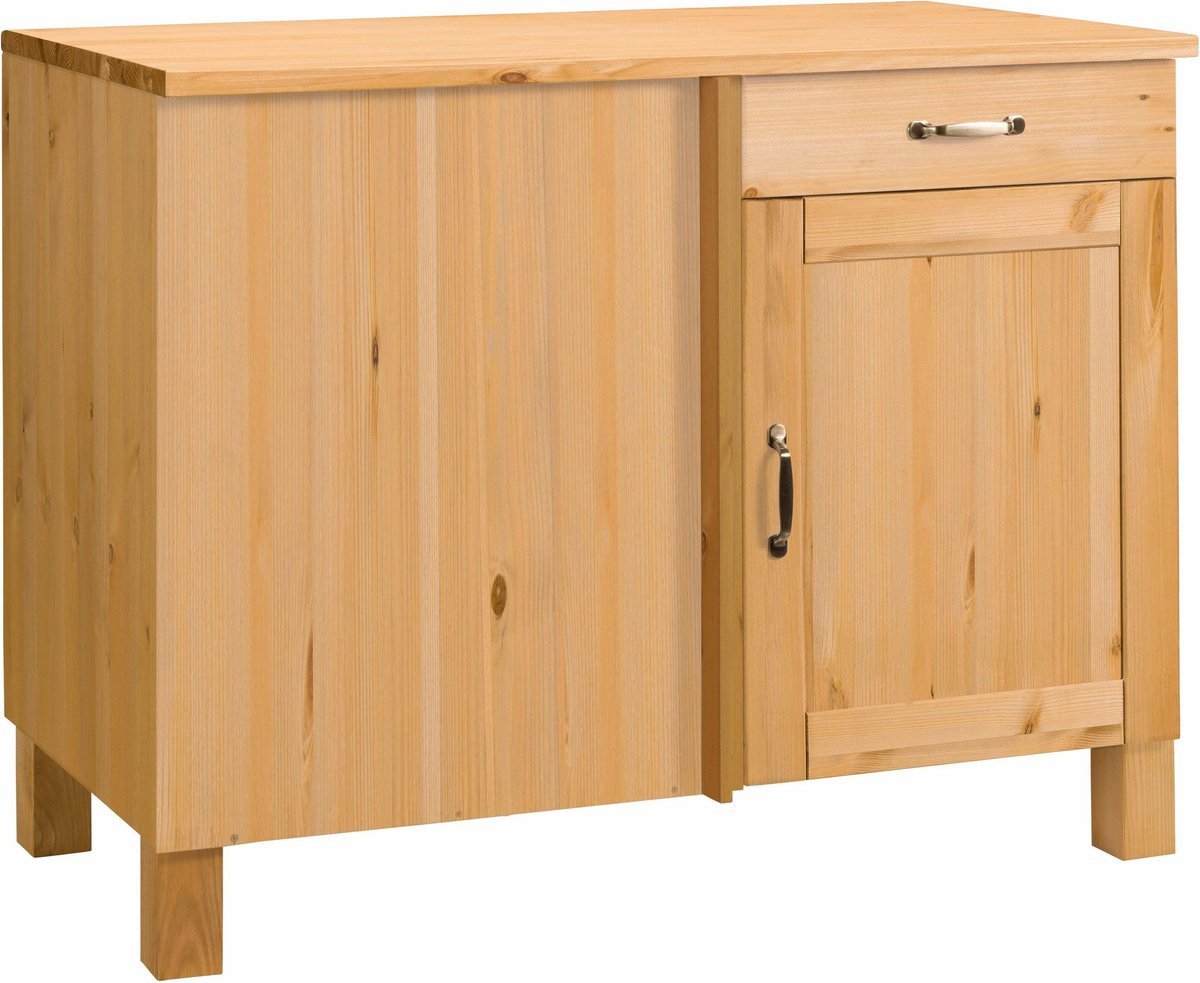 Notio Living Alby Hoekkast van massief hout