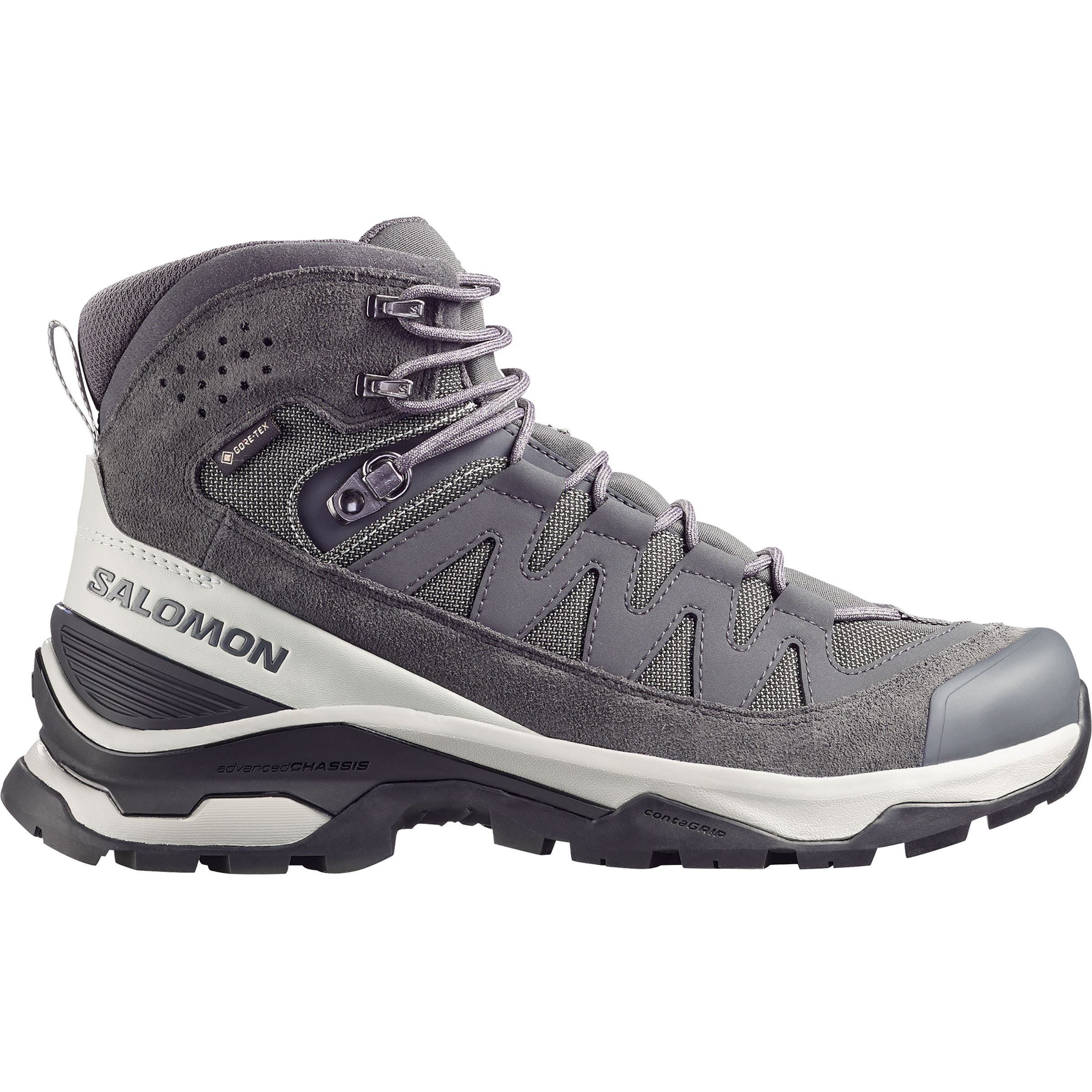 Salomon Quest Echo GTX Herren Wanderschuhe grau Größe 44.5 Camping Wasserdicht