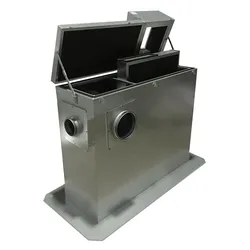 S&P Sockelschalldämpfer JAAL3A-435 ? 1150 mm Höhe ? Verzinkt ? Dachmontage ? Eff...