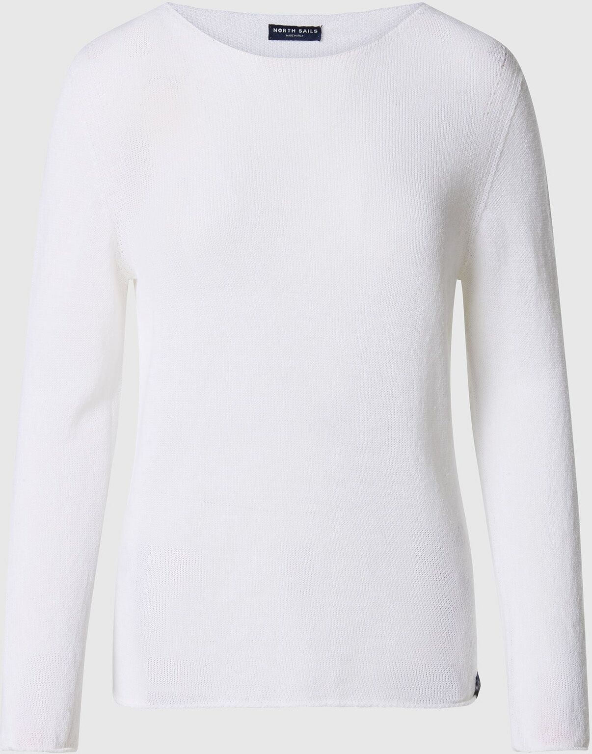 North Sails Nahtloser Pullover mit U-Boot-Ausschnitt Marshmallow S