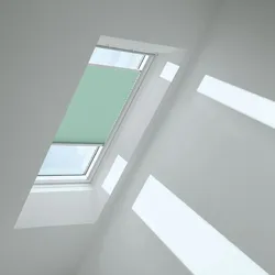 VELUX Plissee Mint 1281, U08, Aluminiumschiene,Elektro,GGU,VELUX