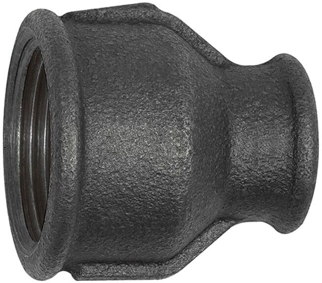 Riegler Manchon 240, réduction, Rp 1 1/4 i., Rp 3/4 i., fonte malléable noire (TFM 240-11434-S)