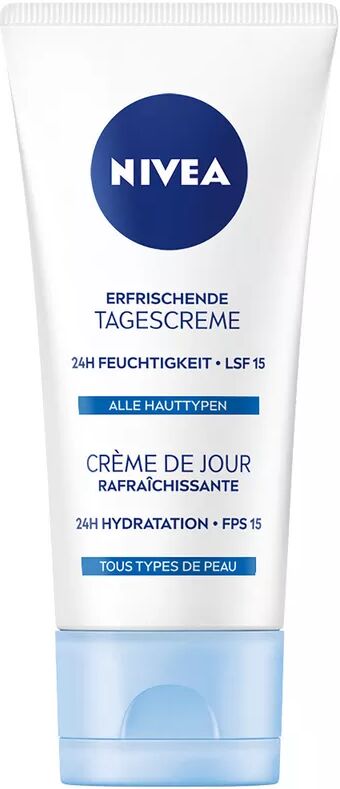 Nivea - Face Erfrischende Tagescreme LSF 15, 50 ml