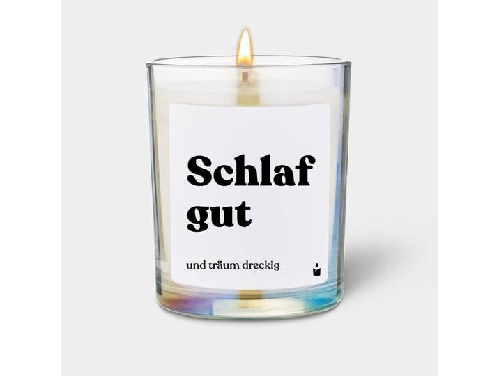 Duftkerze Rainbow Woody Schlaf gut und träum dreckig