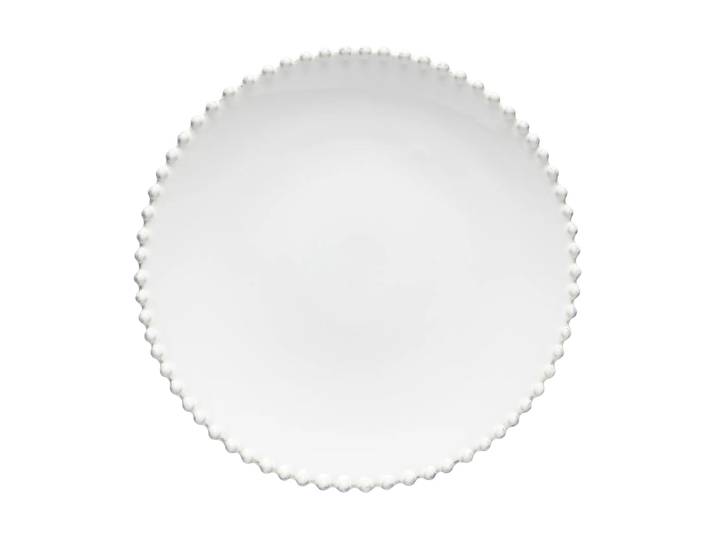 Costa Nova Assiette plate Pearl Blanc, Ø28 cm