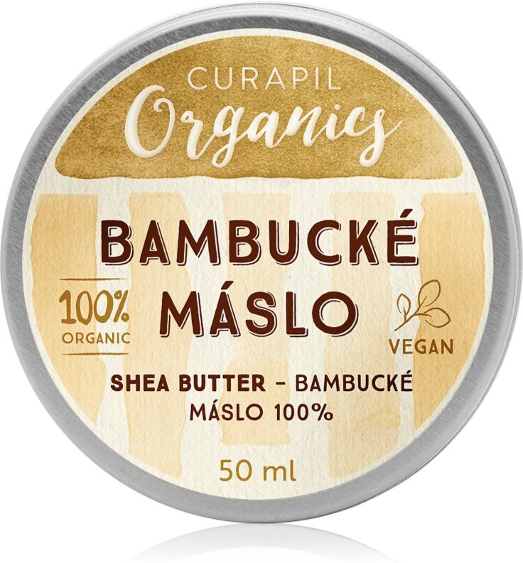 Curapil Organics Shea Butter beurre visage, corps et cheveux 50 ml