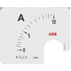 ABB SCL1/10 SCL1-10 Wechselskala für AMT 1 10/5A 2CSM110032R1041 SCL110