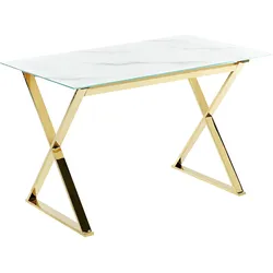 ESSTISCH 120/70/75 cm Marmor Rechteckig Attica