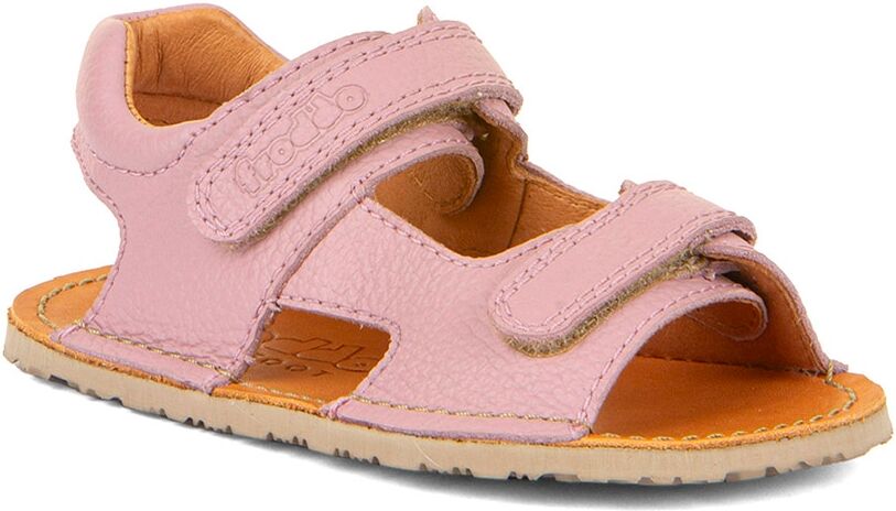 Sandale FRODDO, Mädchen, Gr. 29, chromfrei gegerbt, rosa, Leder, unifarben, Schuhe Sandale rosa 29, chromfrei gegerbt