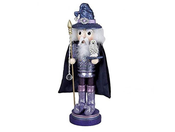 Hollywood Nutcrackers Kurt Adler 45,72 cm großer Hollywood-Nussknacker aus Holz, Zauberer