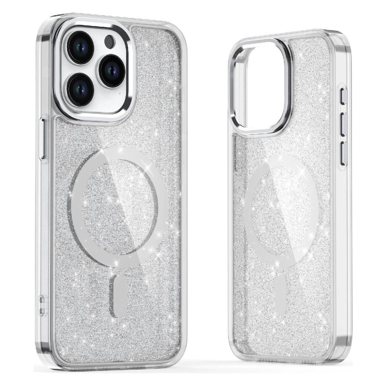 Hurtel Other goods Glitter Case for Samsung Galaxy S26, MagSafe Compatible - White (Samsung Galaxy S26) (65916829)