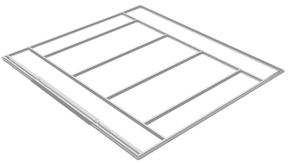 Rojaplast Fundering voor een tuinhuis model Archer