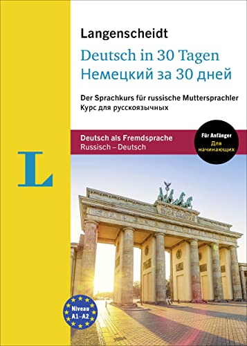 Langenscheidt in 30 Tagen Deutsch - Nemetskij za 30 dnej: Der Sprachkurs für russische Muttersprachler mit Audio-CDs - Kurs dlja russkojazychnykh - Preis vom 14.10.2026 23:07:16 h